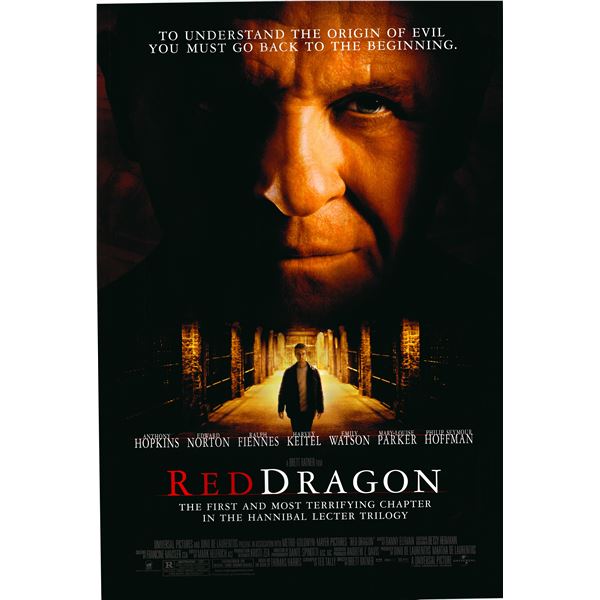 Red Dragon 2002 original one sheet poster