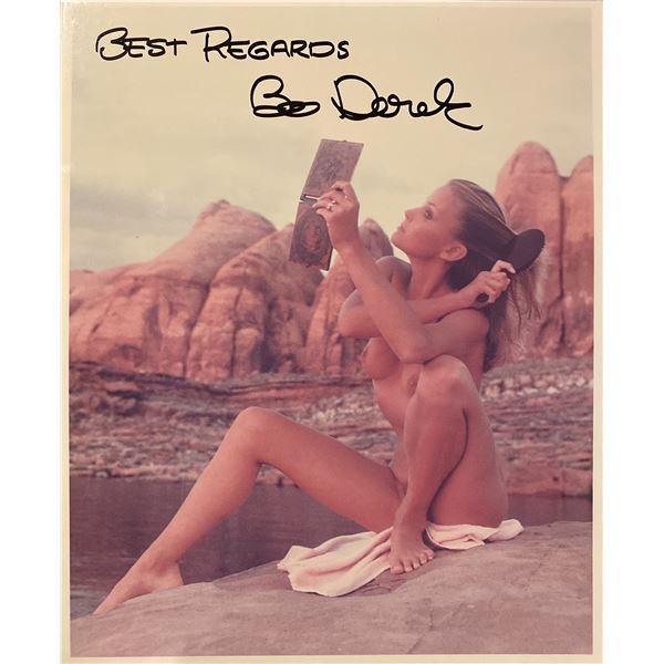 Bo Derek signed photo