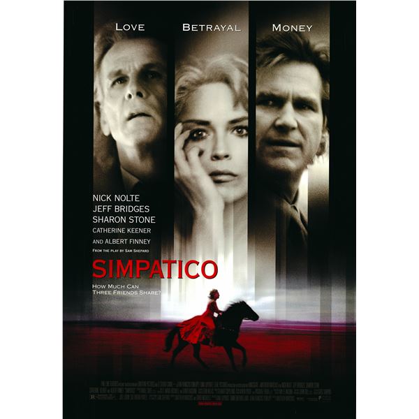 Simpatico 1999 original one sheet poster