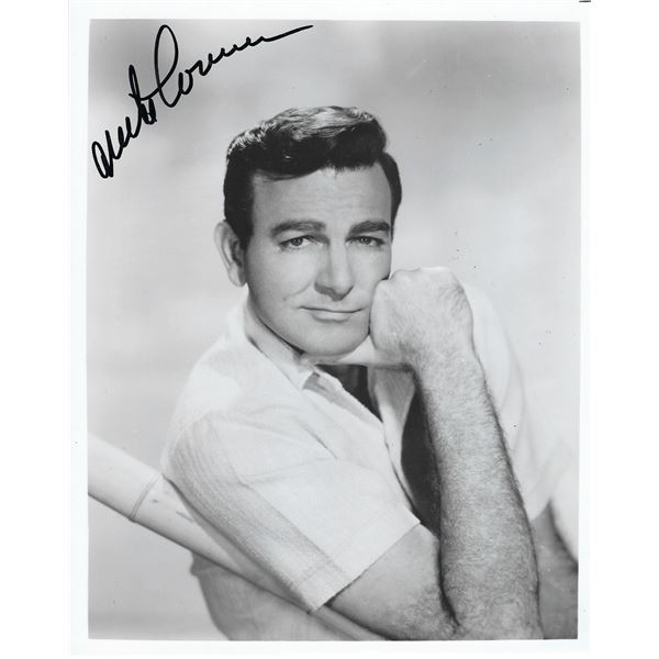 Mannix Mike Connors signed photo