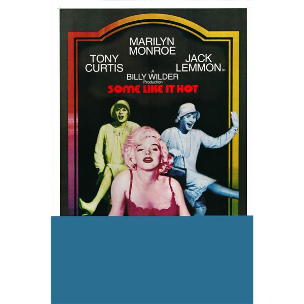 Some Like It Hot 1980 original vintage one sheet poster