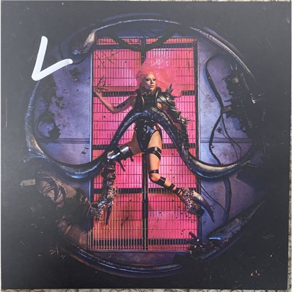 Lady Gaga Chromatica signed cd insert