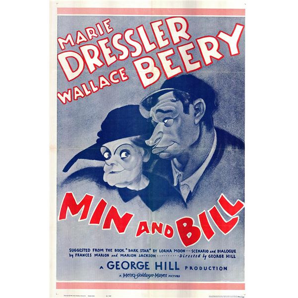 Min and Bill original 1962R vintage one sheet poster