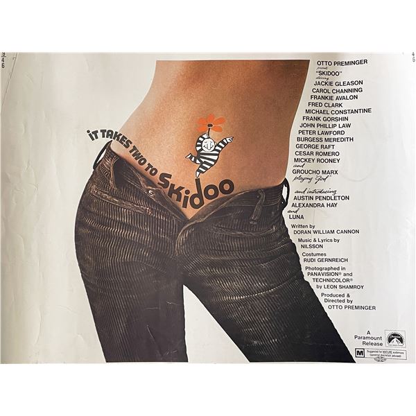 Skidoo 1968 vintage movie poster