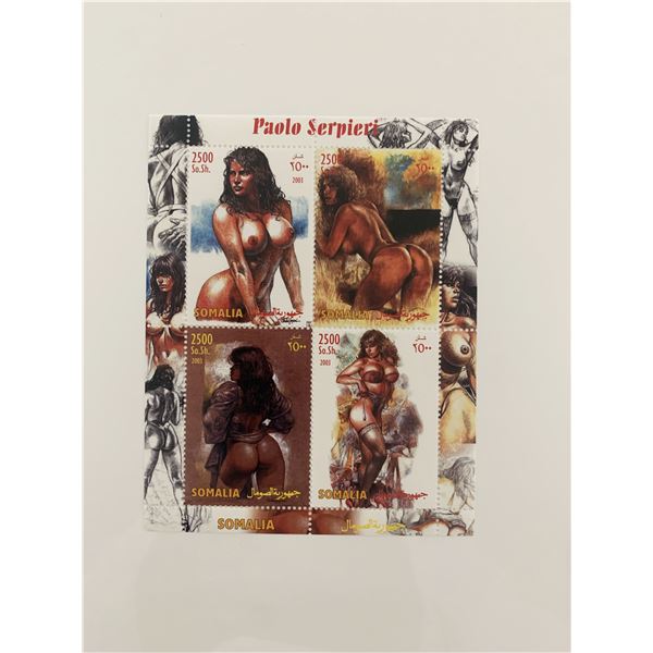 2003 Somalia Paolo Serpieri Stamp Set