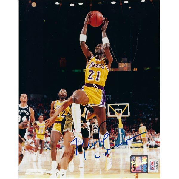 Michael Cooper signed photo