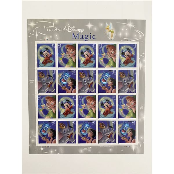 The Art of Disney Magic stamps