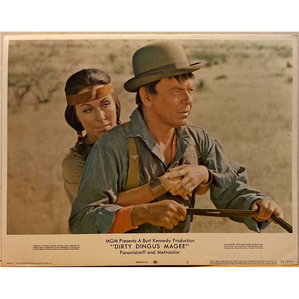 Dirty Dingus Magee 1970 original vintage lobby card