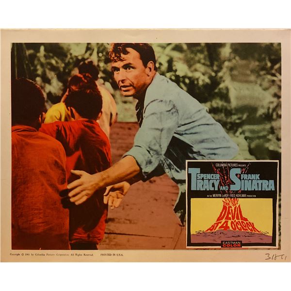 The Devil at 4 O'Clock 1961 original vintage lobby card