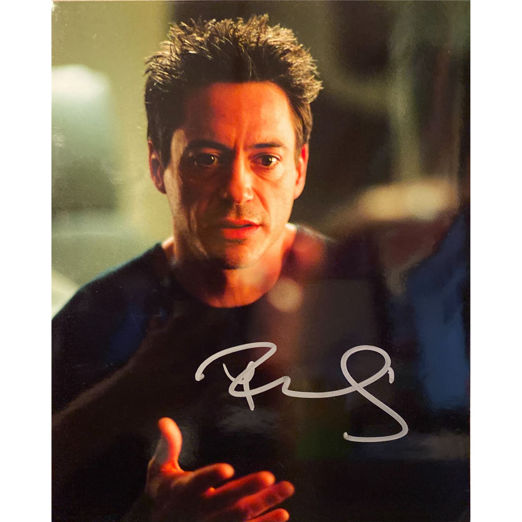 Rdj Sign Robert Downey Jr. signed photo