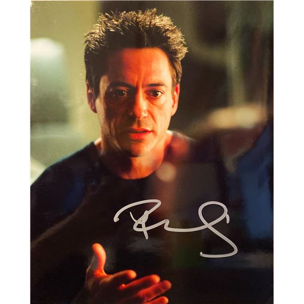 Robert Downey Jr. signed photo