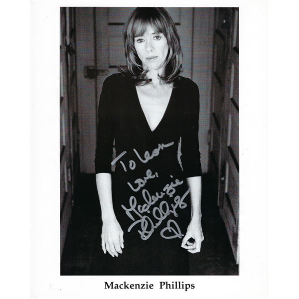 Mackenzie Phillips signed photo