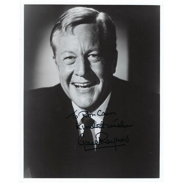 Gene Raymond signed photo