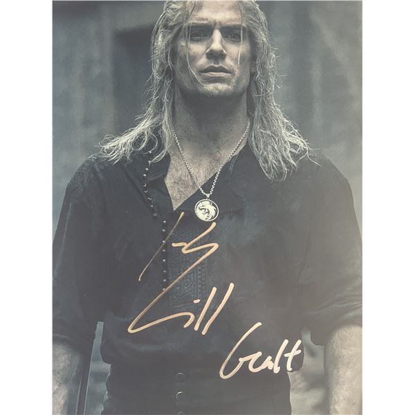 The Witcher Henry Cavill signed photo