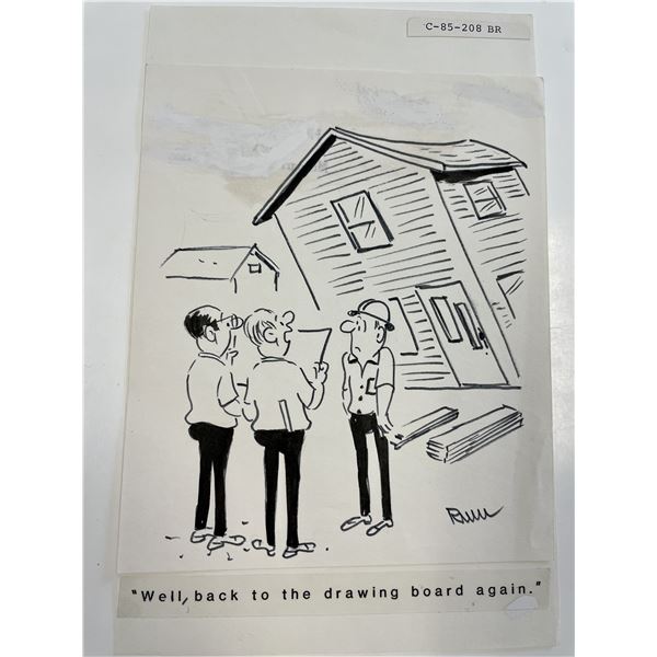 Frank Brummer Original Cartoon