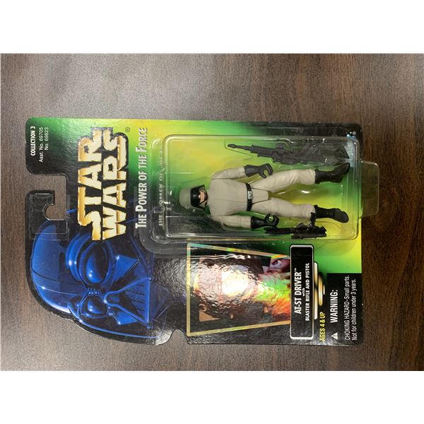 Star Wars unsigned AT-ST Driver action figure