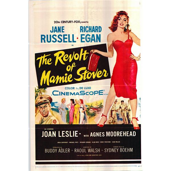 The Revolt of Mamie Stover original 1956 vintage one sheet poster