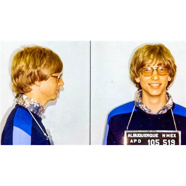 Bill Gates Mugshot