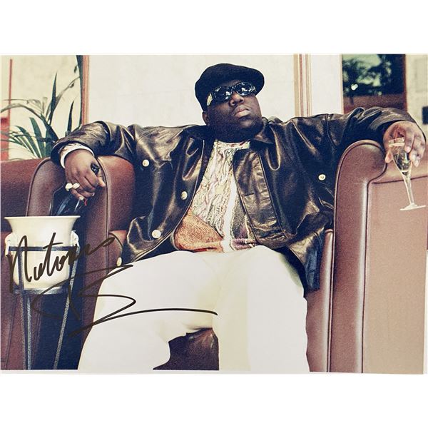 The Notorious B.I.G. signed photo