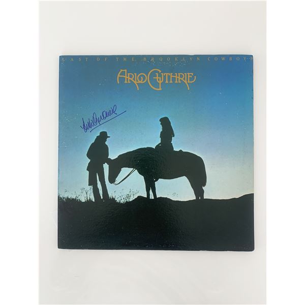 Arlo Guthrie  signed album