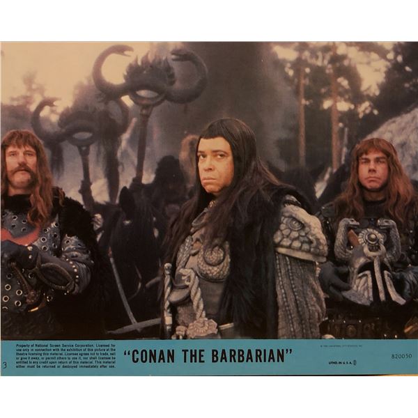 Conan the Barbarian 1982 original vintage lobby card