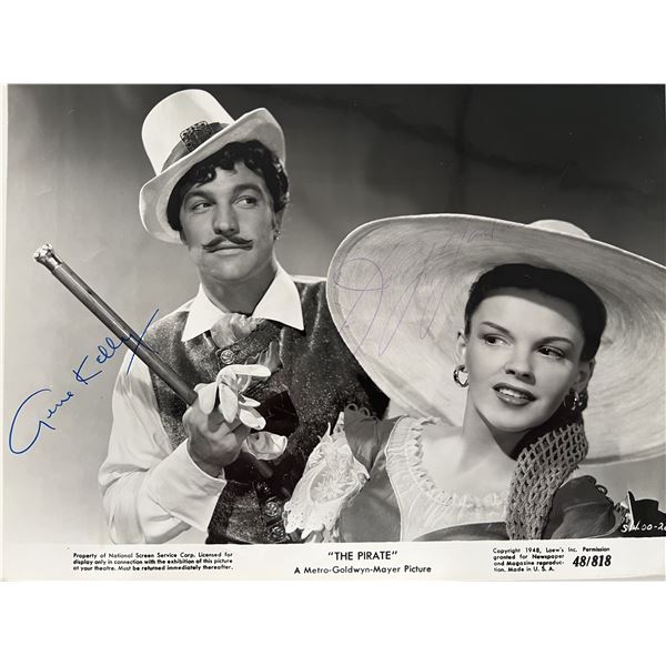 The Pirate Gene Kelly, Judy Garland signed movie photo