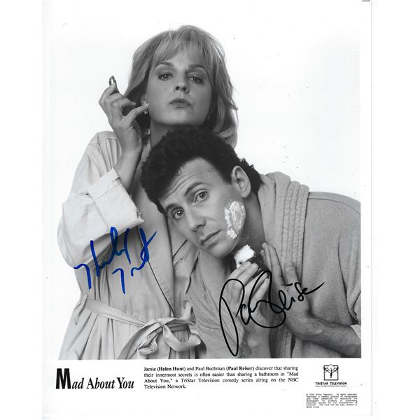 Mad About You Helen Hunt and Paul Reiser signed photo