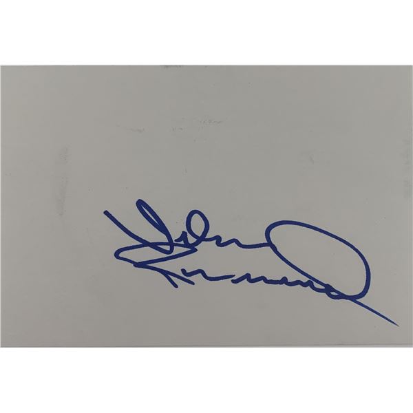 Musician Usher signature cut
