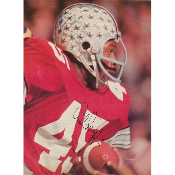 Archie Griffin signed magazine photo