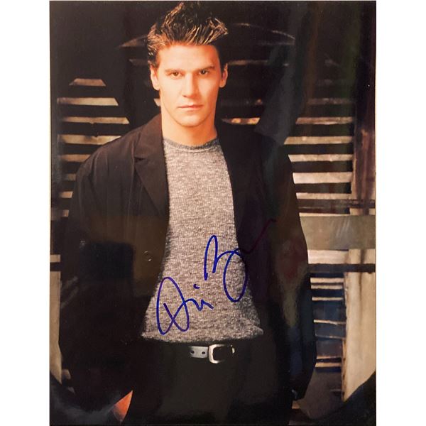 David Boreanaz signed photo