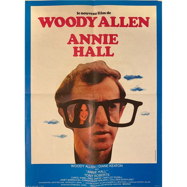 Annie Hall 1977 original vintage french one sheet