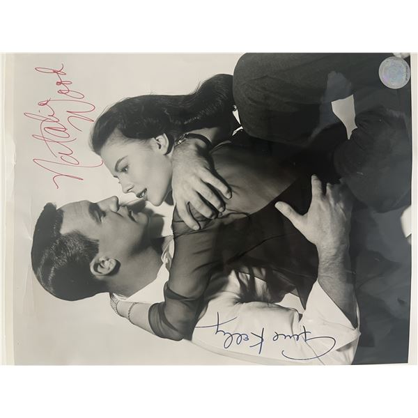 Natalie Wood, Gene Kelly signed movie photo