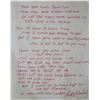 Image 1 : Bob Marley signed lyrics