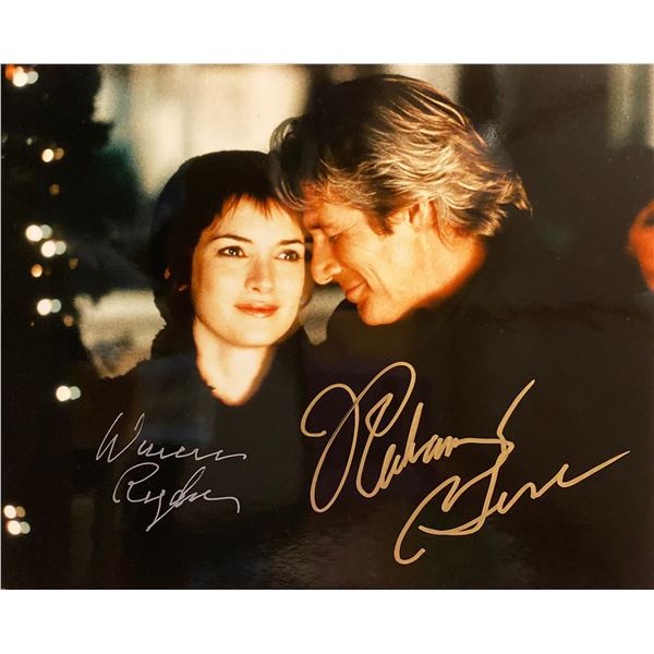 Autumn in New York Richard Gere and Winona Ryder signed movie photo