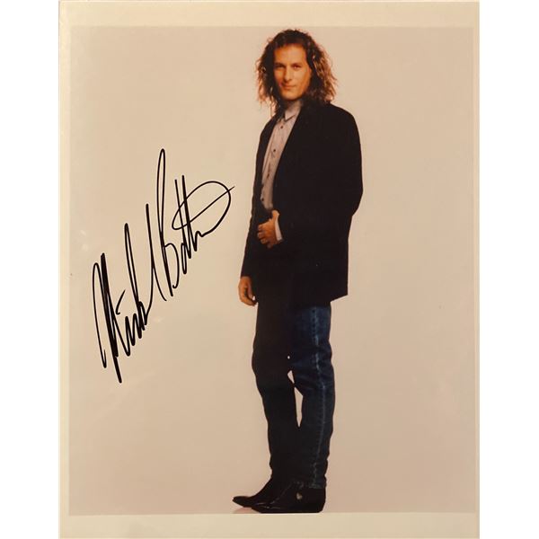 Michael Bolton signed photo