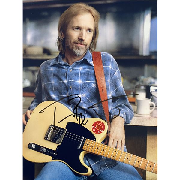 Tom Petty signed photo