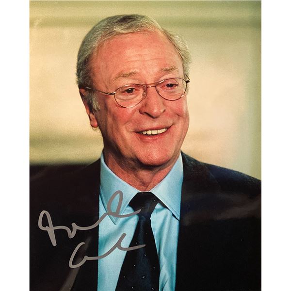 Michael Caine signed photo