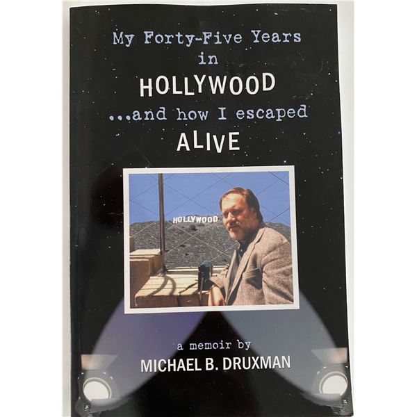 Forty Five Years in Hollywood and How I Survived signed book