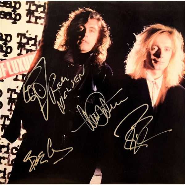 Cheap Trick Lap Of Luxury signed album