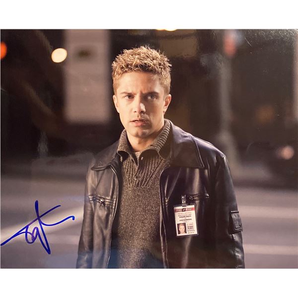 Topher Grace signed movie photo