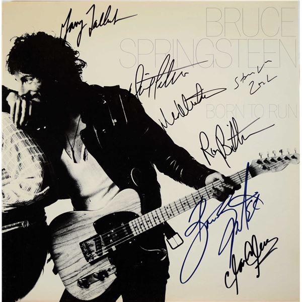 Bruce Springsteen signed Born to Run album
