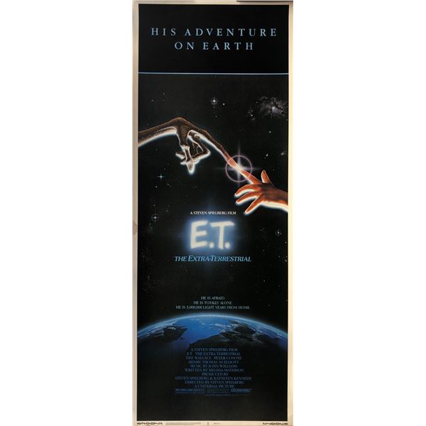 E.T. The Extra-Terrestrial insert card
