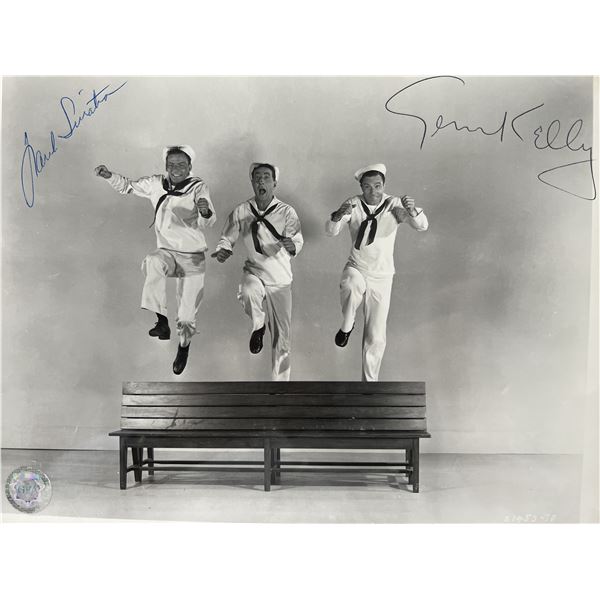 Frank Sinatra, Gene Kelly signed movie photo