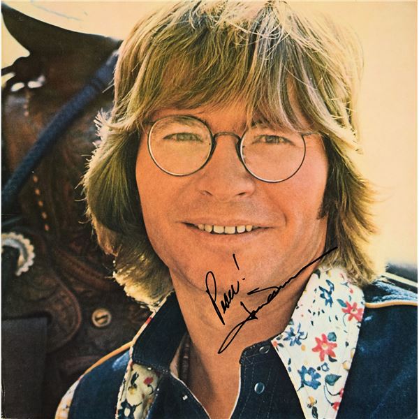 John Denver Windsong signed album