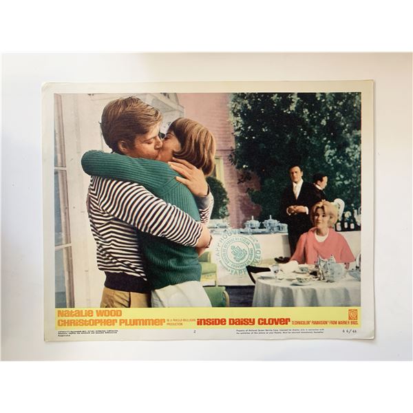 Inside Daisy Clover original 1966 vintage lobby card