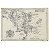 Image 1 : Lord Of The Rings Map Of Middle Earth Prop print
