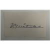 Image 1 : United States Army general William Westmoreland signature cut