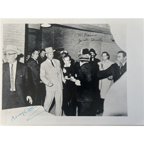 JFK Assassination Jim Leavelle signed photo