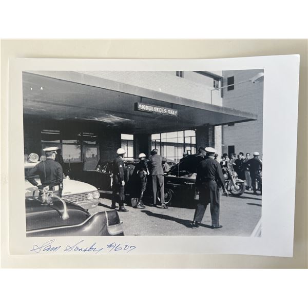 Dallas Police Officer Sam Sorsby signed photo