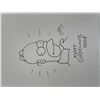 Image 1 : Homer Simpson signed sketch